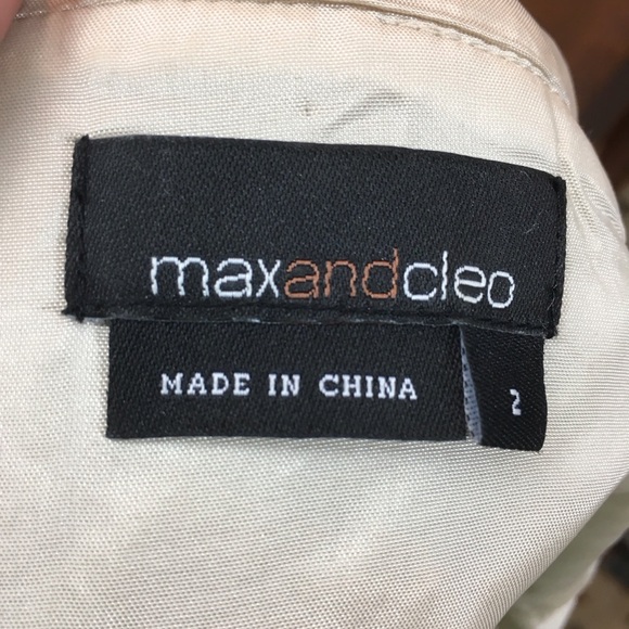 Max and Cleo Blush Shimmer Cocktail Dress - Picture 8 of 16